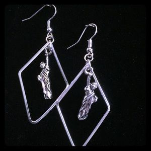 “Lady Liberty” Drop Earrings